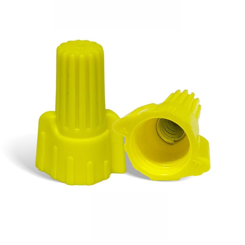 DICIO Yellow Winged Wire Nuts 1000 PCs, Twist Wire Cap Electrical Connectors UL Listed Screw-On Electrical Connector Kit 18-10 AWG for Connect Electrical Wiring - Image 4